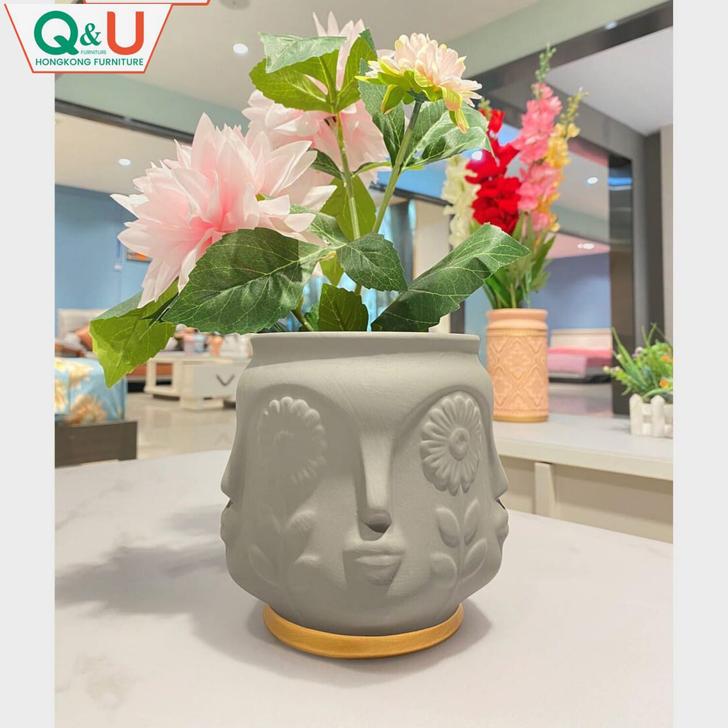 quanu-qu-furniture-sculpture-decorative-grey-color-short-flower-vase-db-0007sg