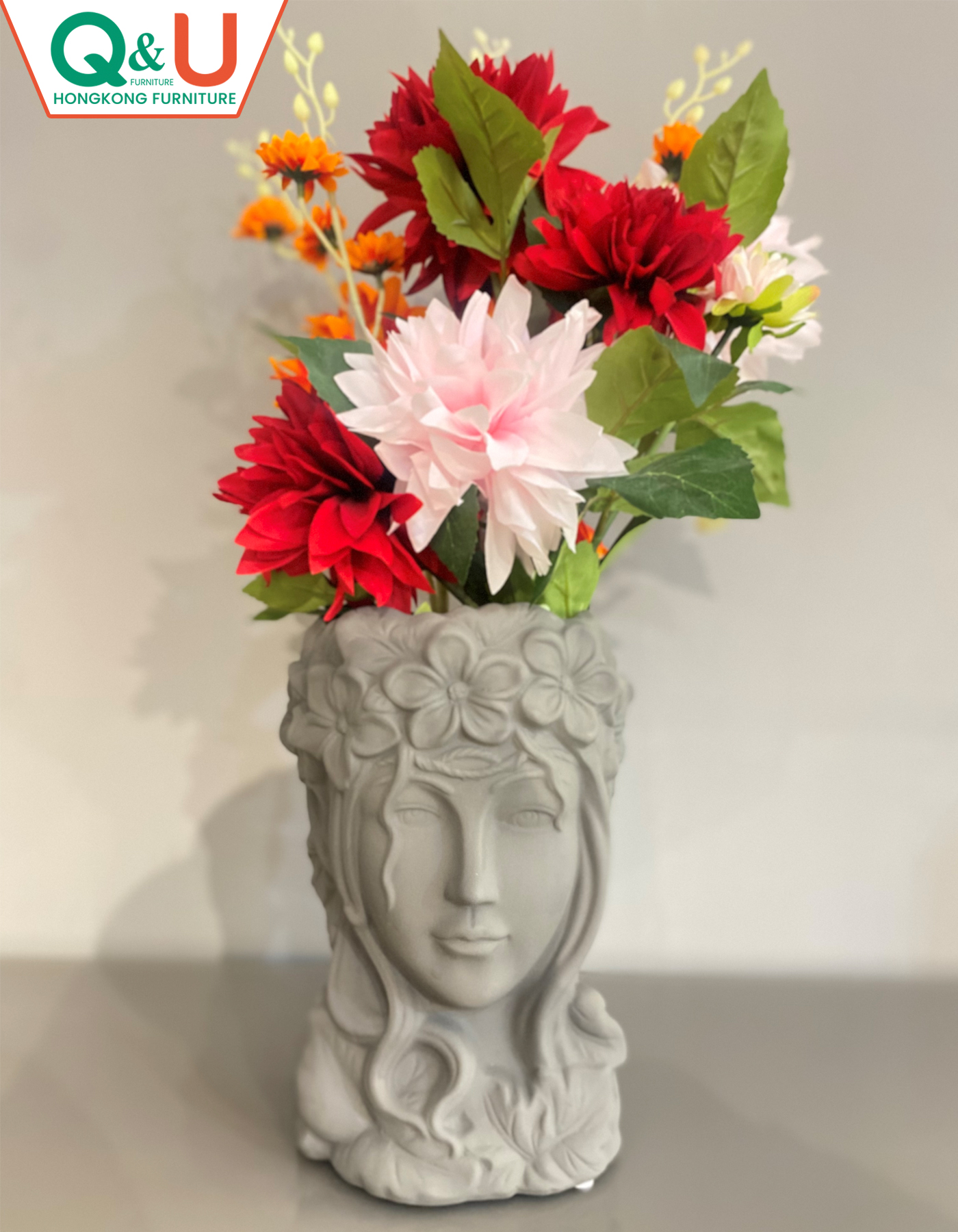 sculpture-decorative-white-color-flower-vase-db-0005g-3948