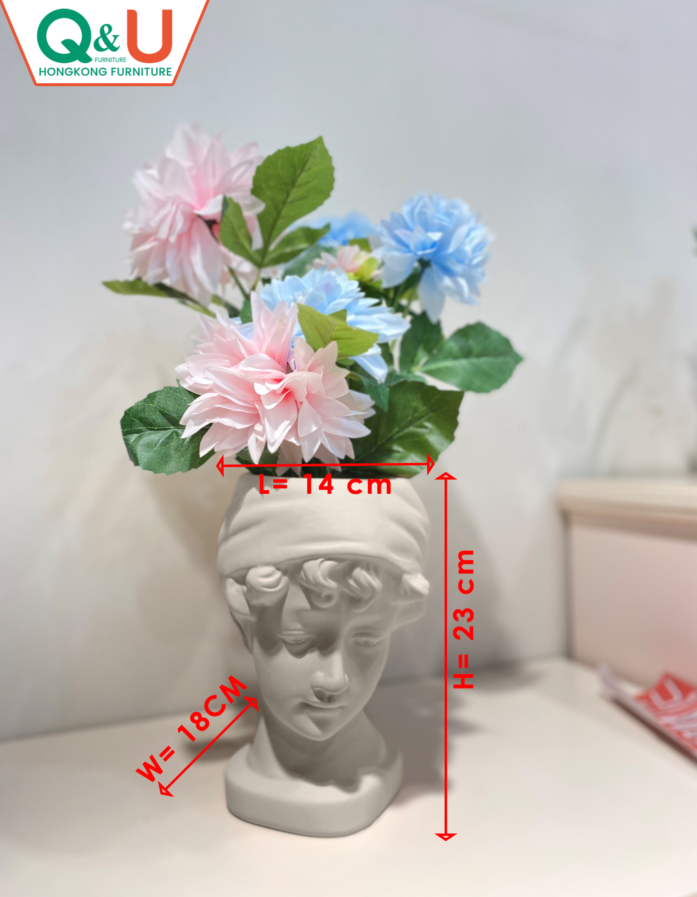 sculpture-decorative-pink-color-flower-vase-db-0006w-7967